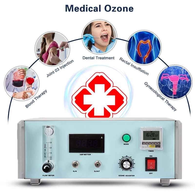 High Concentration Aquapure Medical Grade Ozone Generator for Blood Treatment Ozone Generator Therapy Machine