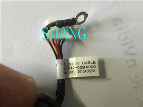 Usado para dell 7202 conector de alimentação chk54 0chk54 1417-00ba000 cabeça de alimentação