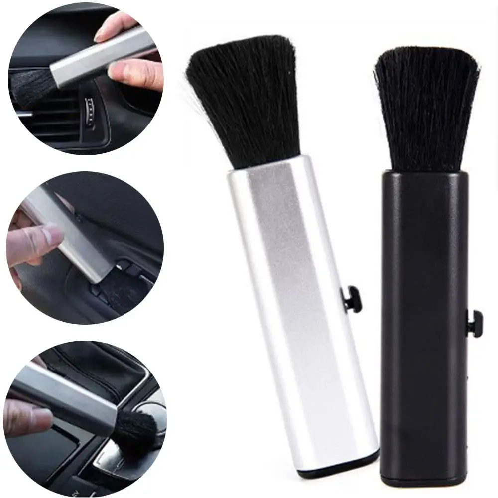 Poignée en plastique petite laine brosse de nettoyage douce outil de nettoyage brosse de clavier nettoyage de clavier