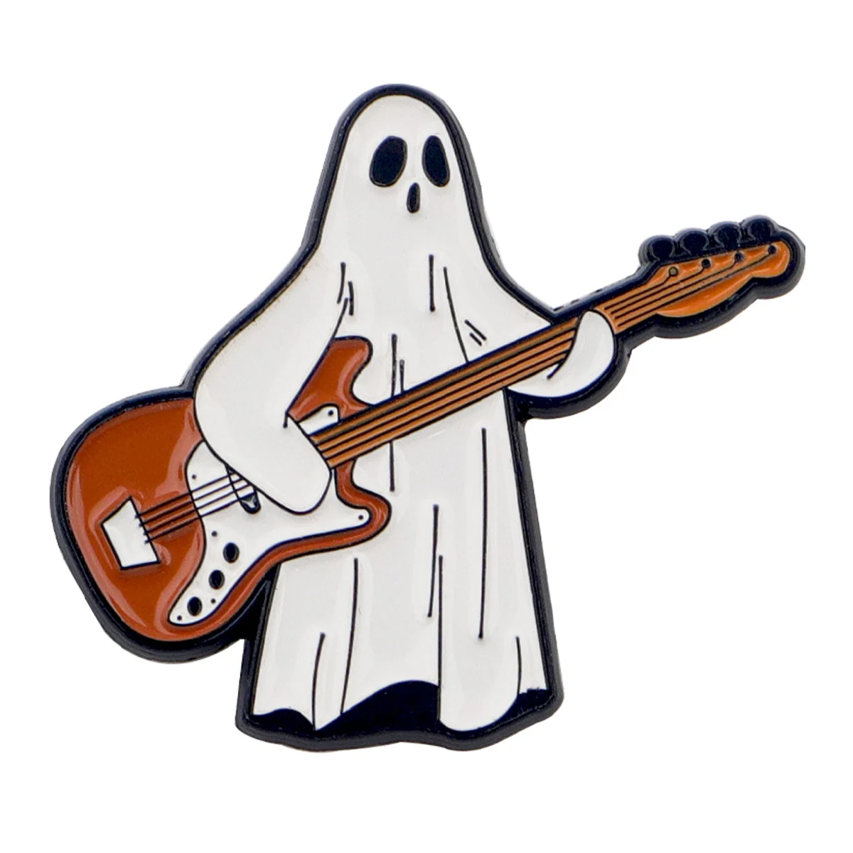 Cute Ghost Enamel Pins Game Quotes Brooches for Women Men Lapel Pin Cartoon Metal Badge Collar Jewelry Christmas Gifts image 3