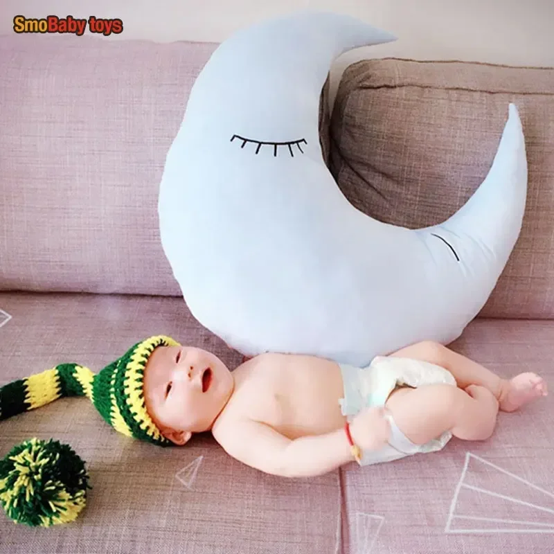 35-45cm Emotion Pillow Sky Moon Nebula Shaped Pillow Pink White Gray Room Decoration Chair Decoration Cushion Plush Pillow Gifts