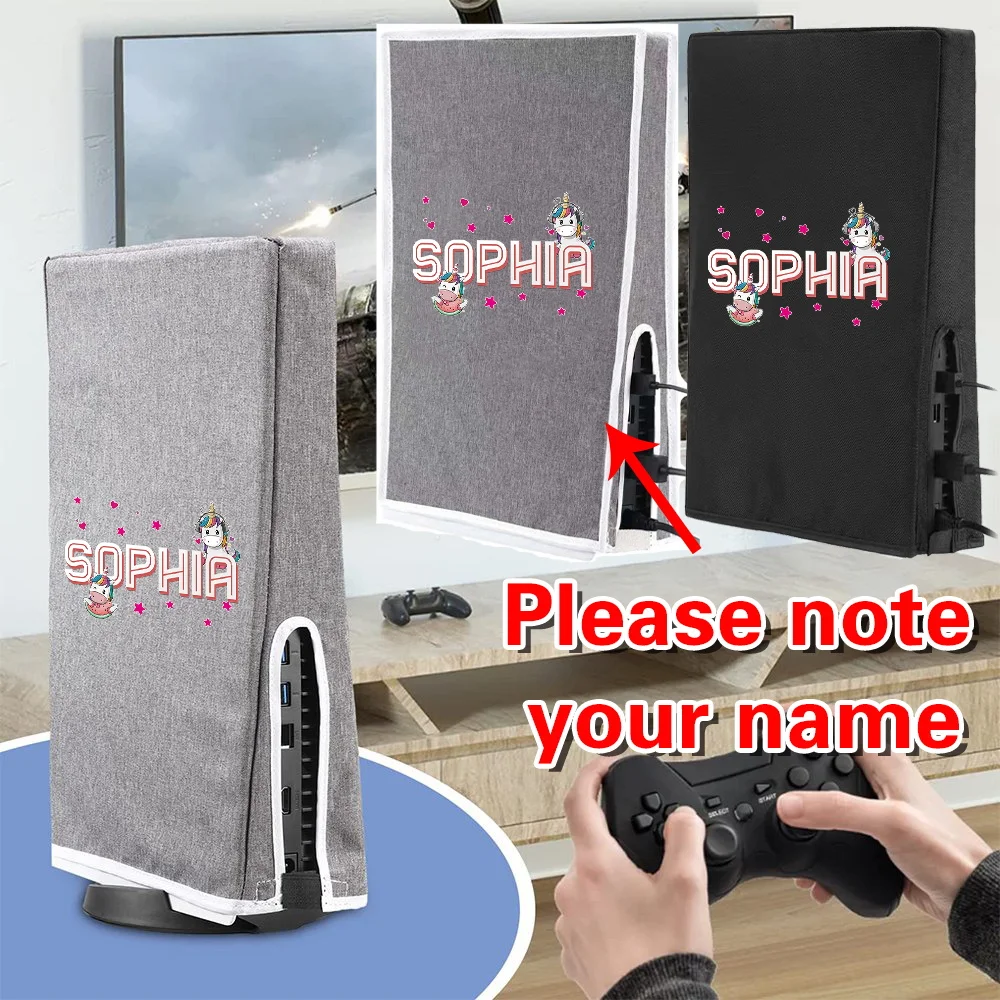 منتجات مخصصة مخصصة لوحدة التحكم PS5 حامي مقاوم للماء قابل للغسل ملحقات PS5 غطاء مقاوم للغبار لوحدة التحكم في الألعاب