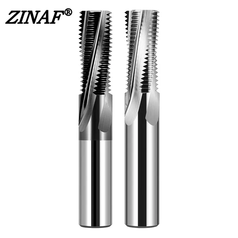 Whole tooth Thread milling cutter M3 M4 M5 M6 M8 M10 M12 M14 M16 M18 M20 CNC mills Cutter Machine Solid Carbide Thread milling