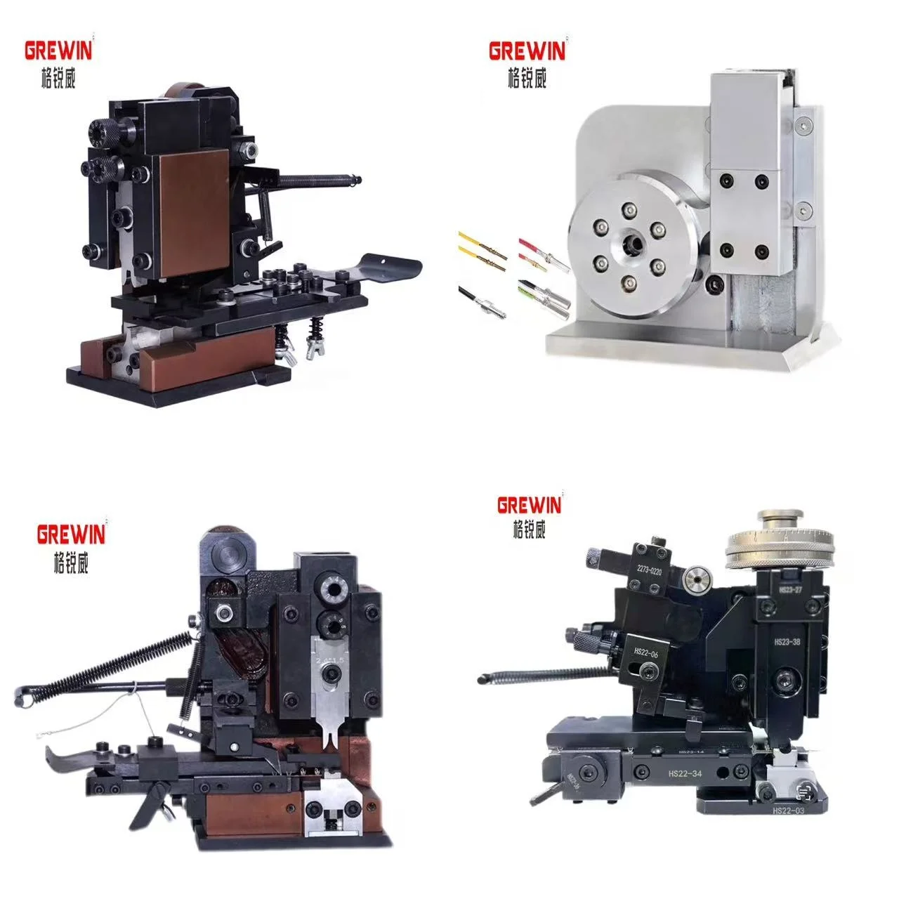 Without Crimping Applicator Installation 1.5ton 2.0ton Wire Terminal Crimping Machine for 4mm Cable Crimper Machine GRW-15T