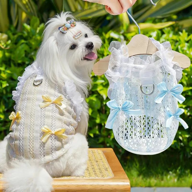 

Dogs Summer Sling Shirt Puppy Clothes Bichon Frise Chihuahua Dog Sweatshirt Dog Cooling Vest for Small and Medium Dogs and Cats