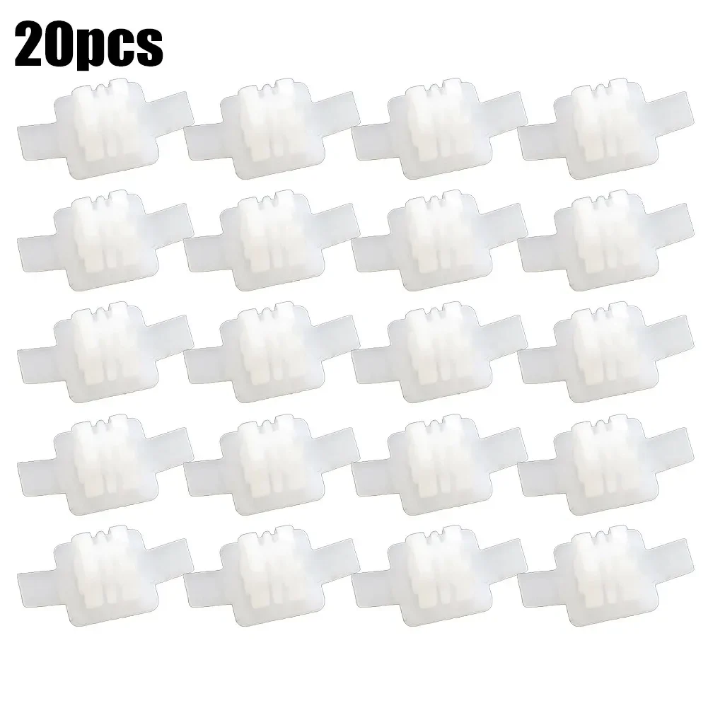 20pcs Wheel Arch Surround Clips Exterior Front Wing Car Rivets For HONDA 8th Gen Civic/3rd Gen-CRV Auto Arch Trim Fasteners