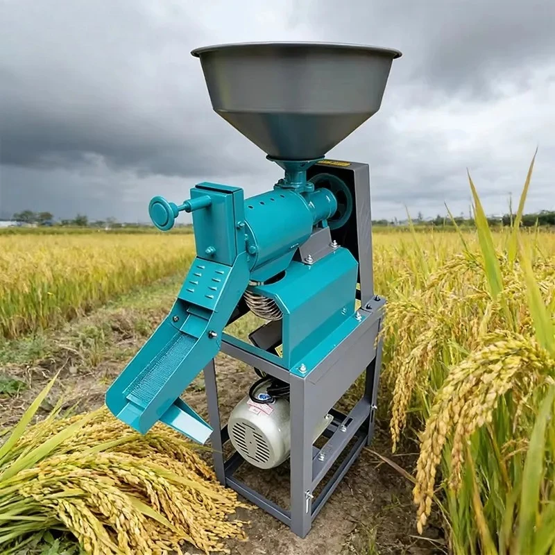 High-Capacity 4000W Motor Rice Shelling Machine Automatic Corn Peeler for Small Business Steady Performance