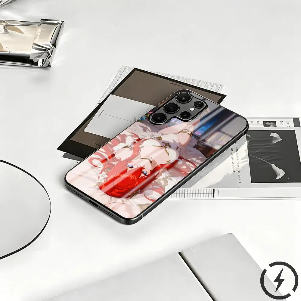 Honkai Star Rail Tribbie Phone Case For Samsung S26 S25 S24 S23 S22 S21 S20 Plus Ultra Fold A Glass Magnetic Case