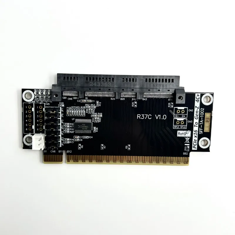 PCIe 5.0 X16 To Gen-Z 4C+/SFF-TA-1002 EDSFF Adapter Card, Gen5 Supported Heightened Test Protection Card on Par with RTX 4090