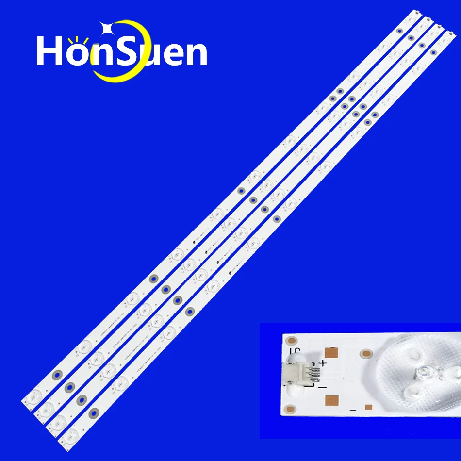 4pcs/kit LED Backlight strip 11 lamp For Hisense 40'' TV 40d37 40d36