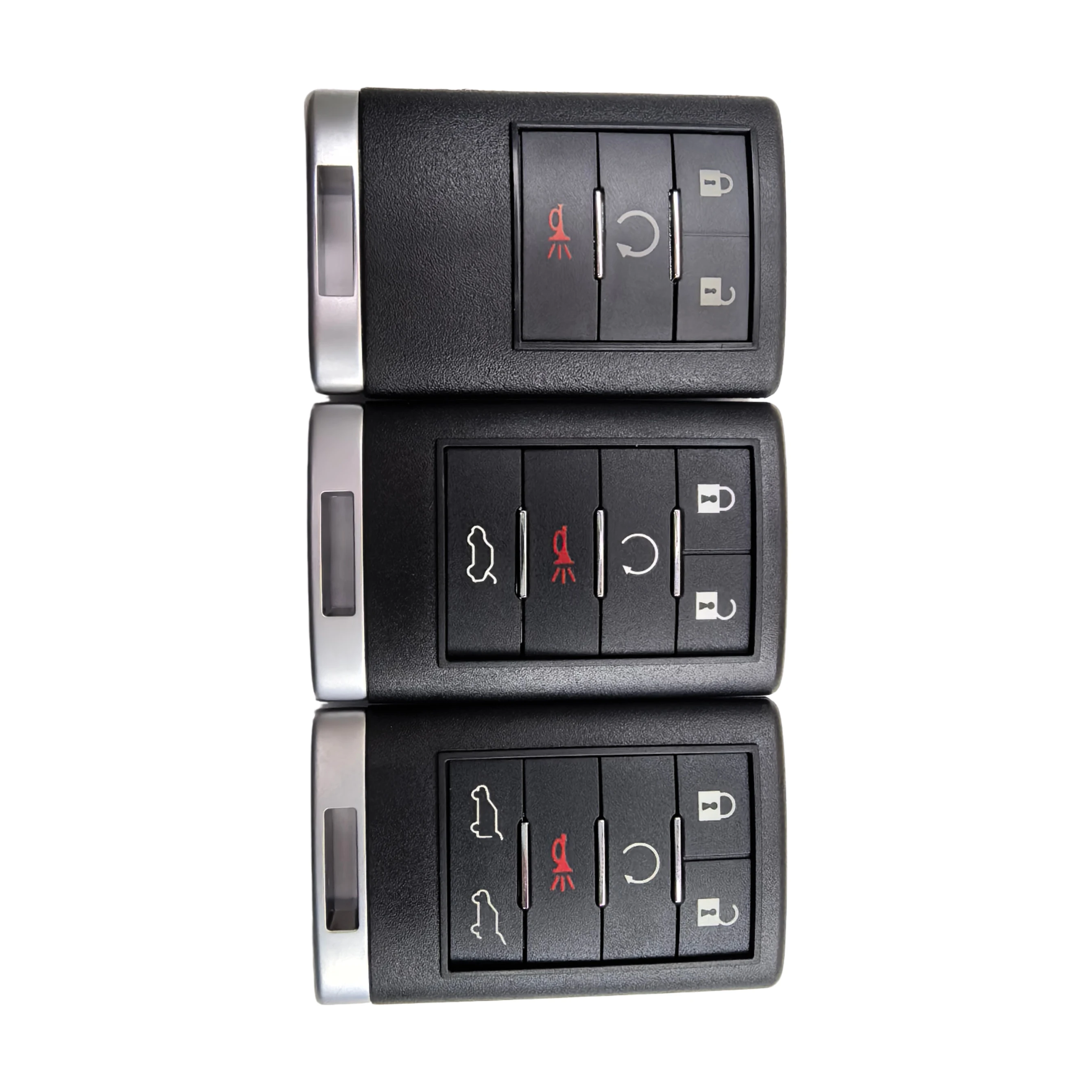 FCC: OUC6000066 315MHZ 4/5/6 Tasten Keyless Go Fernbedienung SUV Schlüssel/PCB/Gehäuse für Cadillac Escalade ESV EXT 2007-2014 CTS DTS Schlüssel – Detail 3