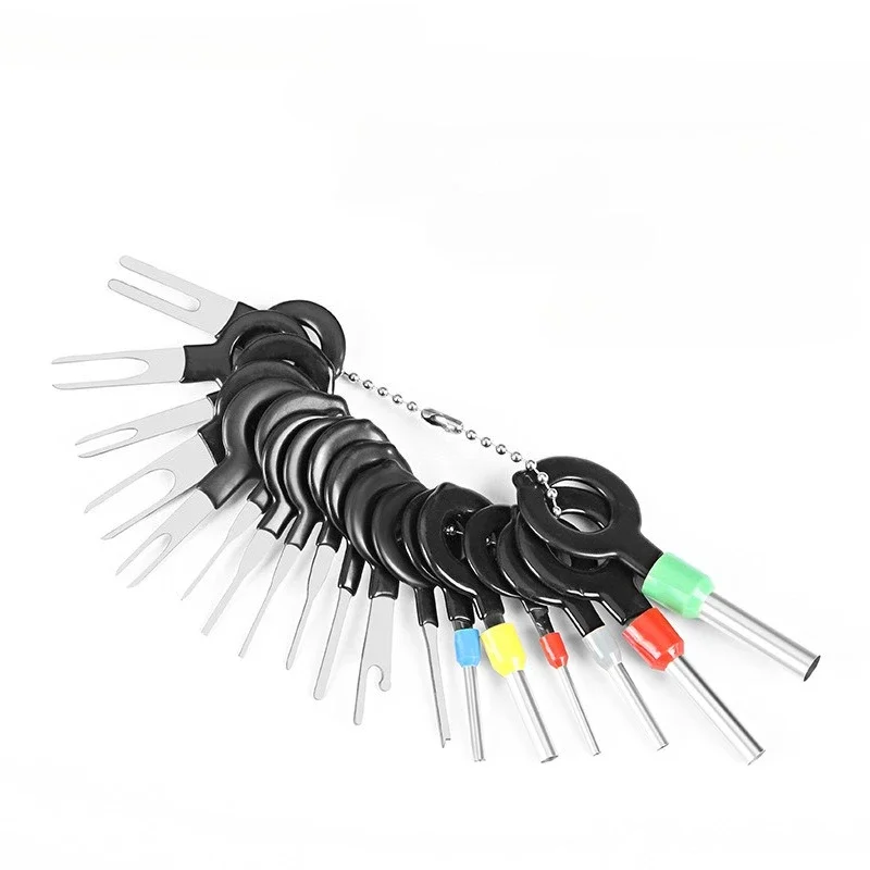 41/59pcs Car Terminal Removal Tool Wire Plug Connector Extractor Puller Release Pin Extractor for Car Terminal Plug Repair Tool