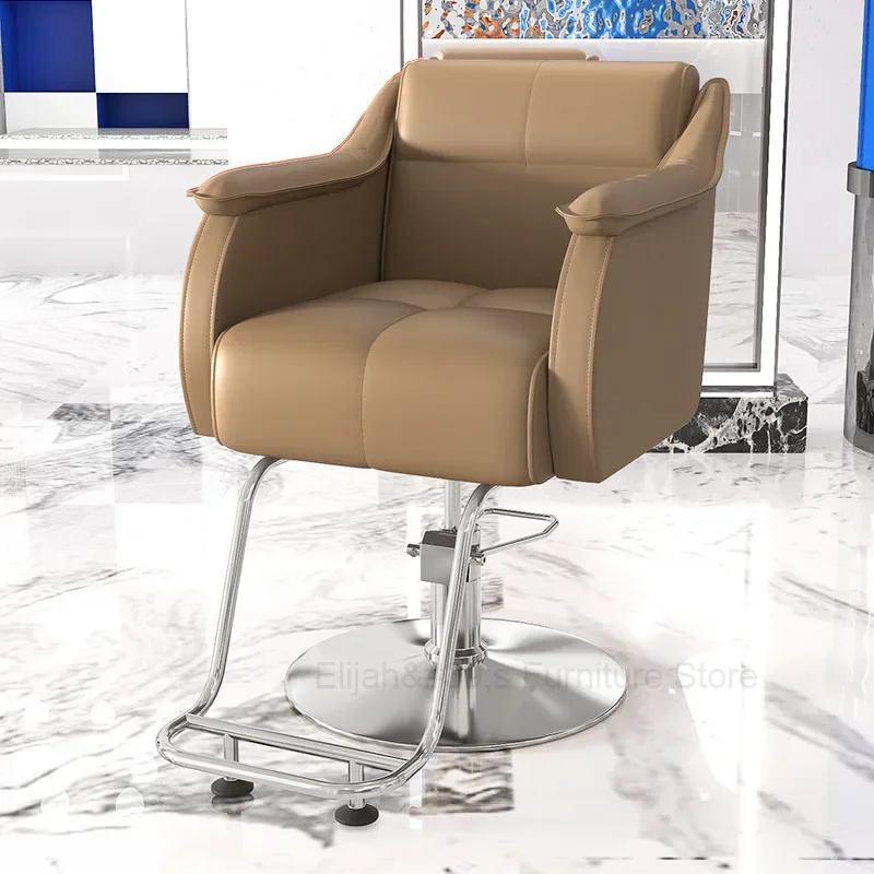 

Aesthetic Luxury Barber Chairs Stylist Manicure Stool Makeup Barber Chairs Hairdressing Silla De Barberia Barber Furniture