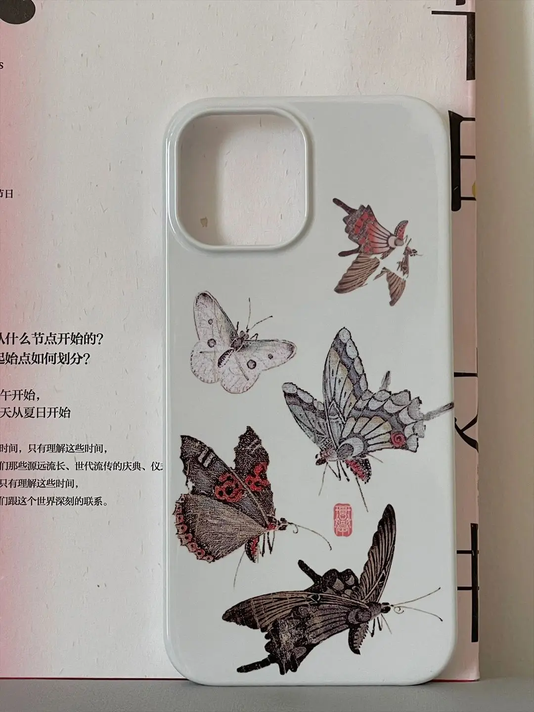 Gothic Geometric Butterfly Phone Case for IPhone 15 14 11 12 13 Pro Max Korean Punk Phone Case Cool for IPhone XR XS MAX