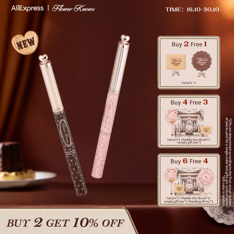 [NUEVO] Flower Knows The Sweetie Bear Collection Gel y lápiz para cejas de doble punta