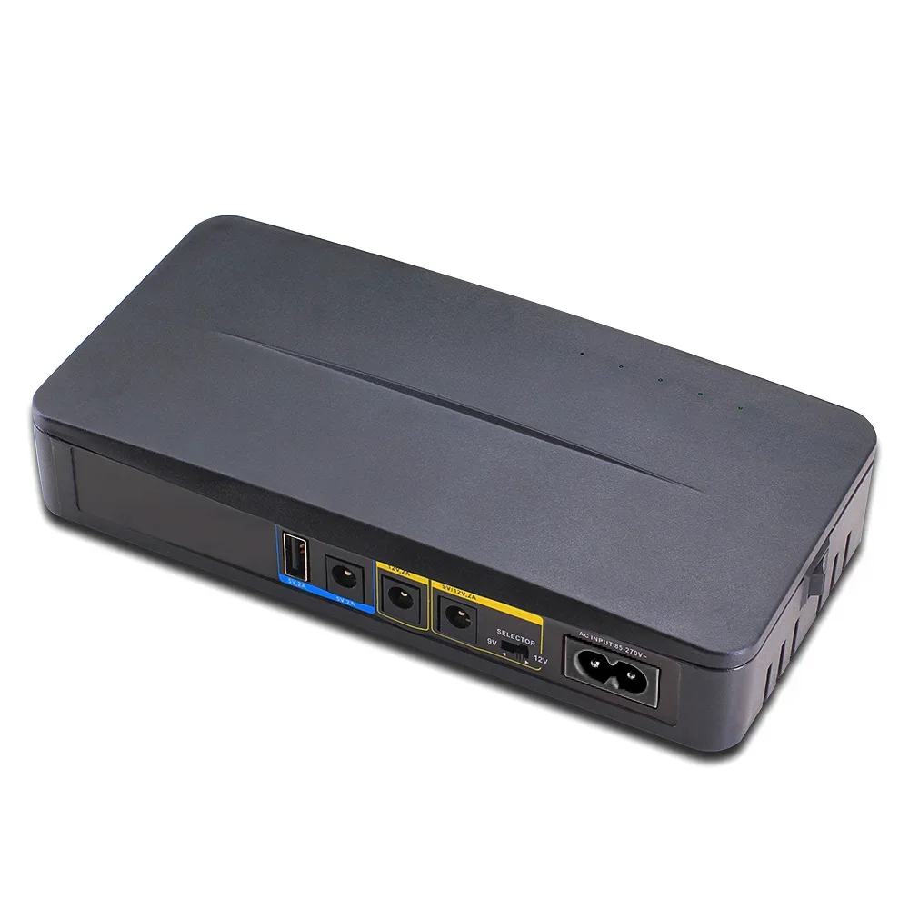 

Uninterrupted Power Supply POE DC UPS Backup Power Supply 5V9V12V24V Router Mini UPS Optical Cat