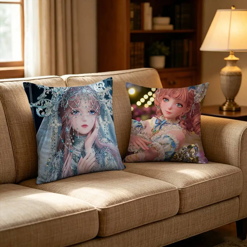 3D Game I-Infinity N-Nikki Pillow Case Cushion Cover Throw Pillow Case For Car Sofa