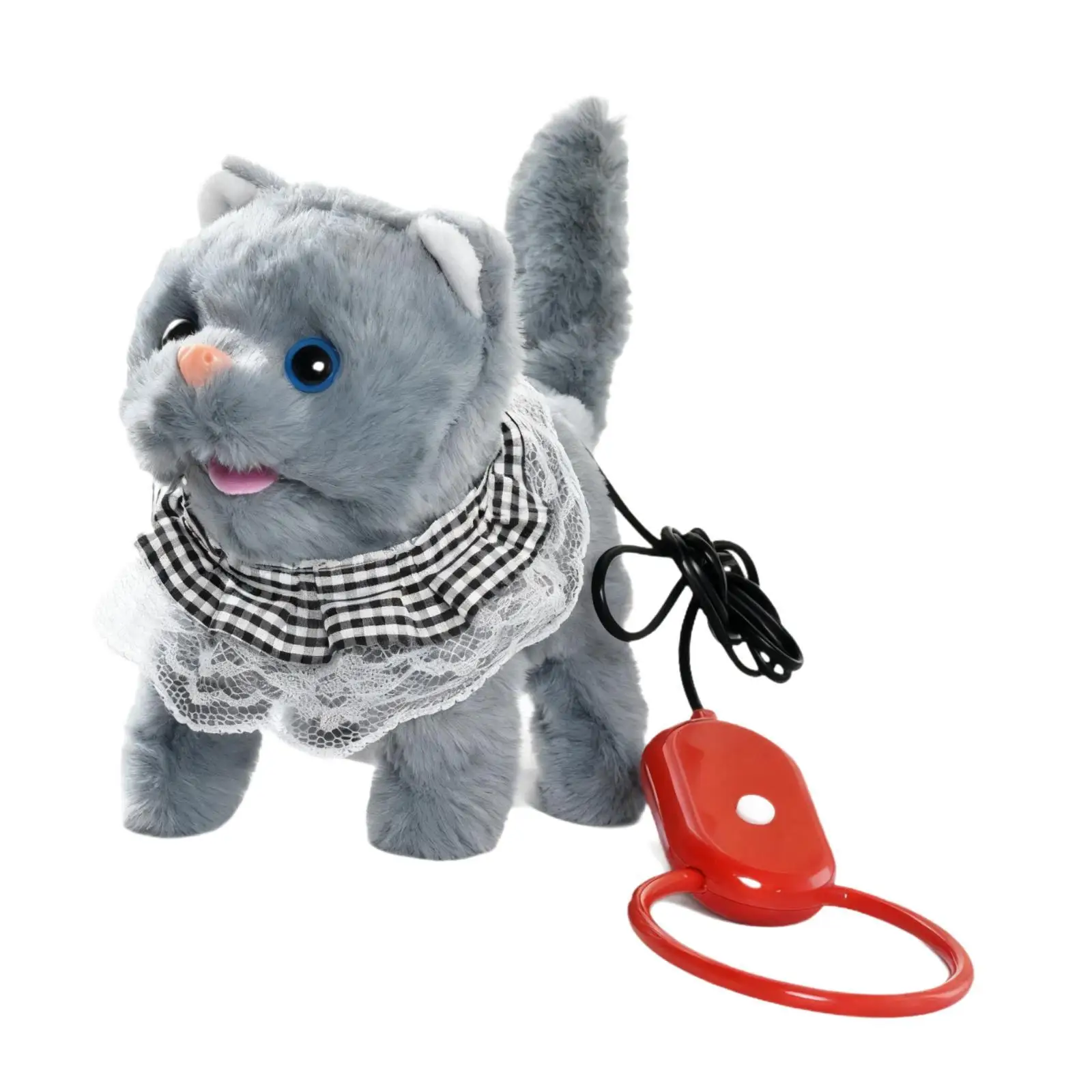 ウォーキングキャット 電子ペット ぬいぐるみ 軽量 カワイイ 鮮やか インタラクティブ ぬいぐるみ 子供 女の子 男の子向け