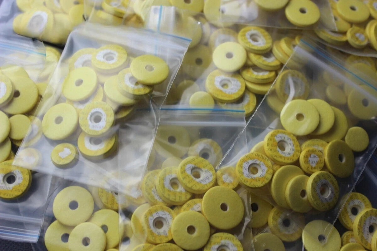 

5 комплектов подушечек для флейты 16 закрытых отверстий Первоклассный