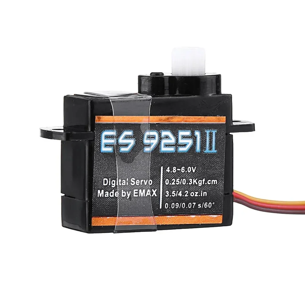 EMAX ES9251 II 4g Plastic Micro Digital Servo / ES9051 4.3g Digital Mini Servo For RC Model