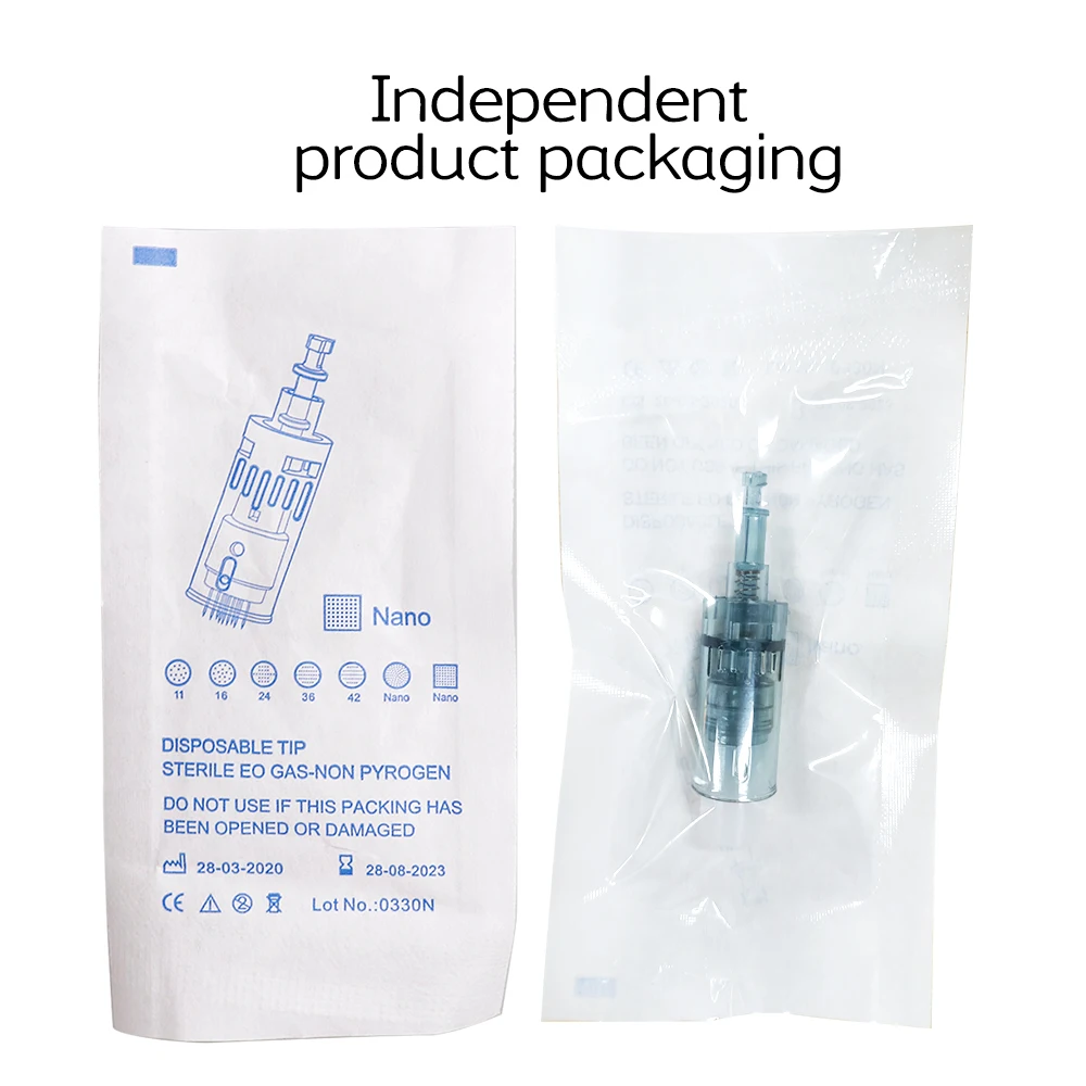 50/20/10Pcs Bayonet Cartridge Microneedling Needles Replacement for Dr.imp pen Ultima M8 11Pin/24Pin/36Pin/5D Nano Micro Needles