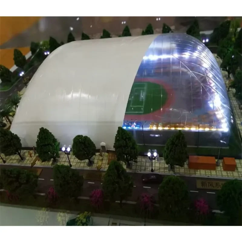 Newly Upgraded High-quality Exhibition Hall Sports Air Support Dome Building Inflatable Football Field