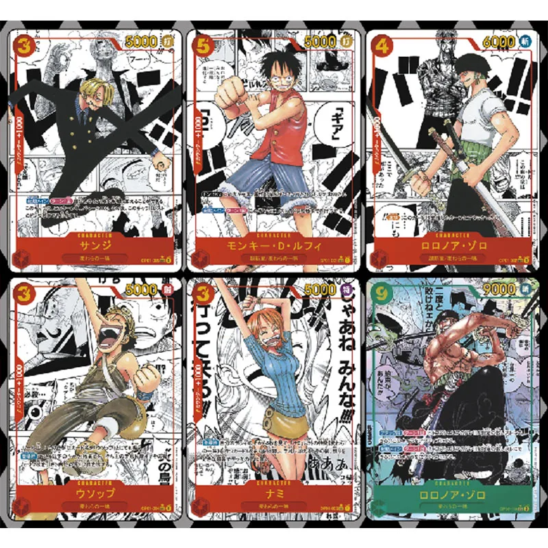 54PC/Set Anime DIY ACG Rare Boy Battle Game Toys Collectible Cards Christmas Birthday Present Shanks Charlotte Pudding