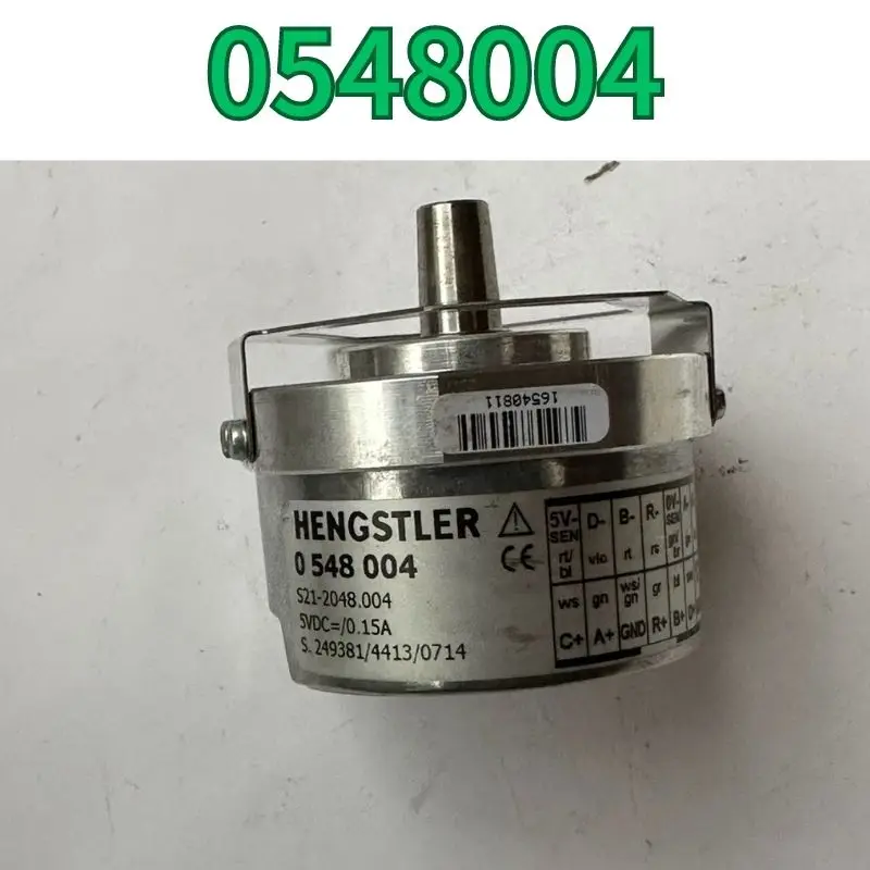 

second-hand 0548004 S21-2048.004 Encoder test OK Fast Shipping