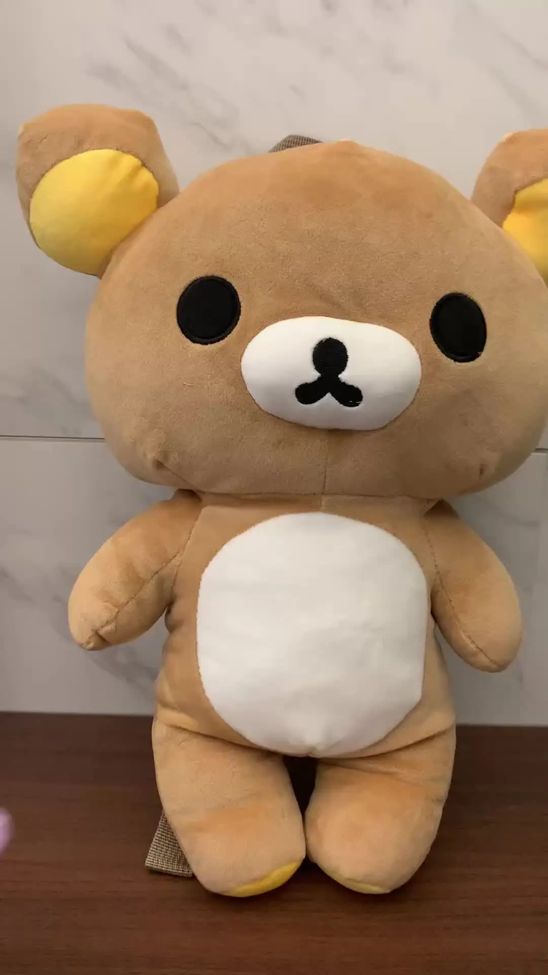 Rilakkuma Plush Bag Backpack Anime Bear Boby Kawaii Cute Bags for 