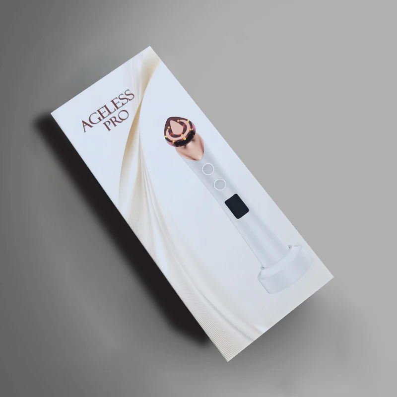 Nove brilho dispositivo de beleza led dispositivo anti-rugas coreano cuidados com a pele rosto e pescoço levantamento massageador microcorrente dispositivo facial