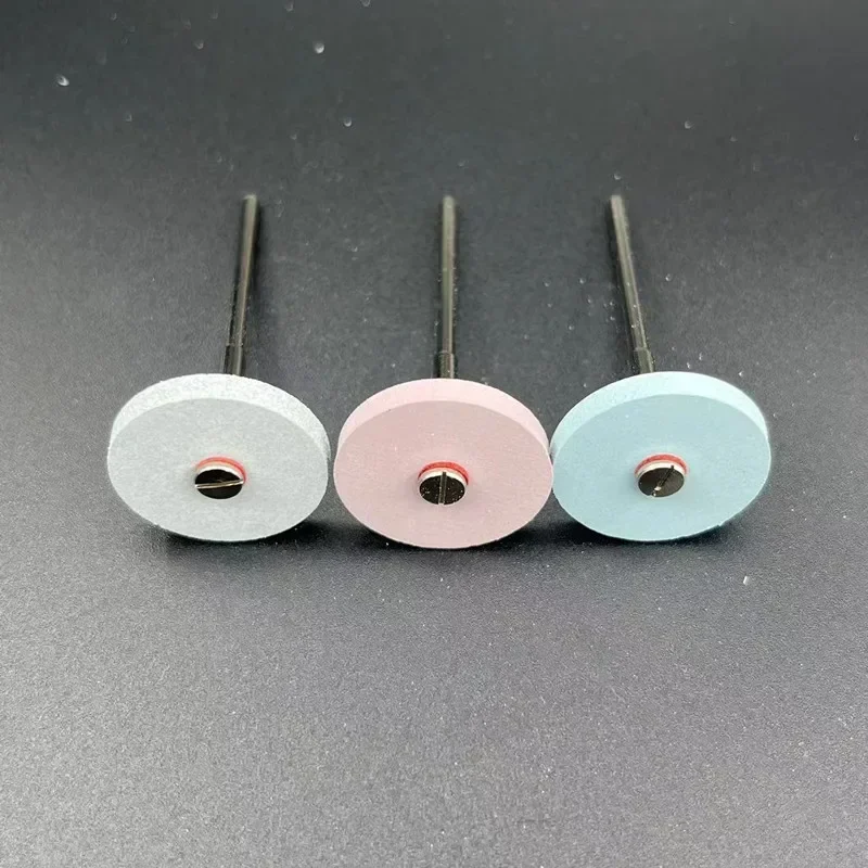 100 pçs/set polidores de borracha de silicone para materiais de laboratório dentário rodas de polimento dental burs