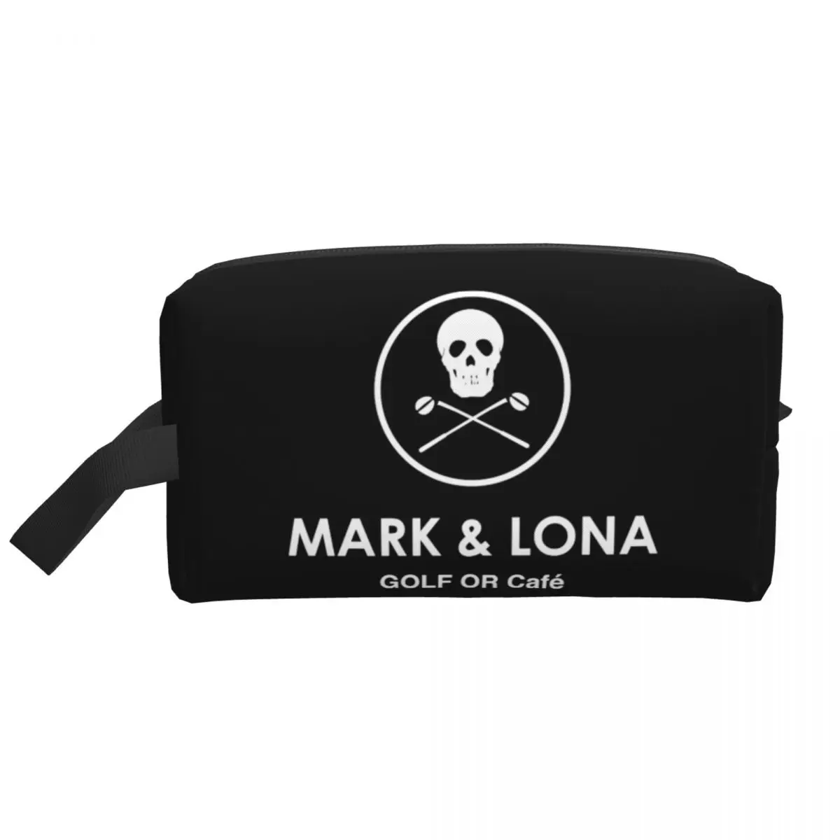 Large Capacity Marks Lona Golf Cosmetic Bag for Travel Makeup Pouch Women Washbag Toiletry Kit