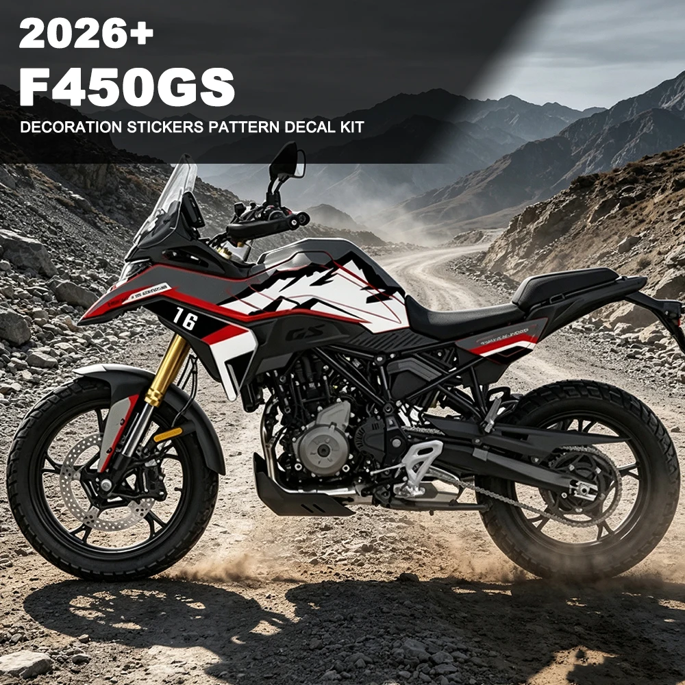 F450GS Waterproof Decoration Stickers Pattern Decal Kit For BMW F 450 GS 2026 Motorcycle Anti-Scratch Full Car Flower Version