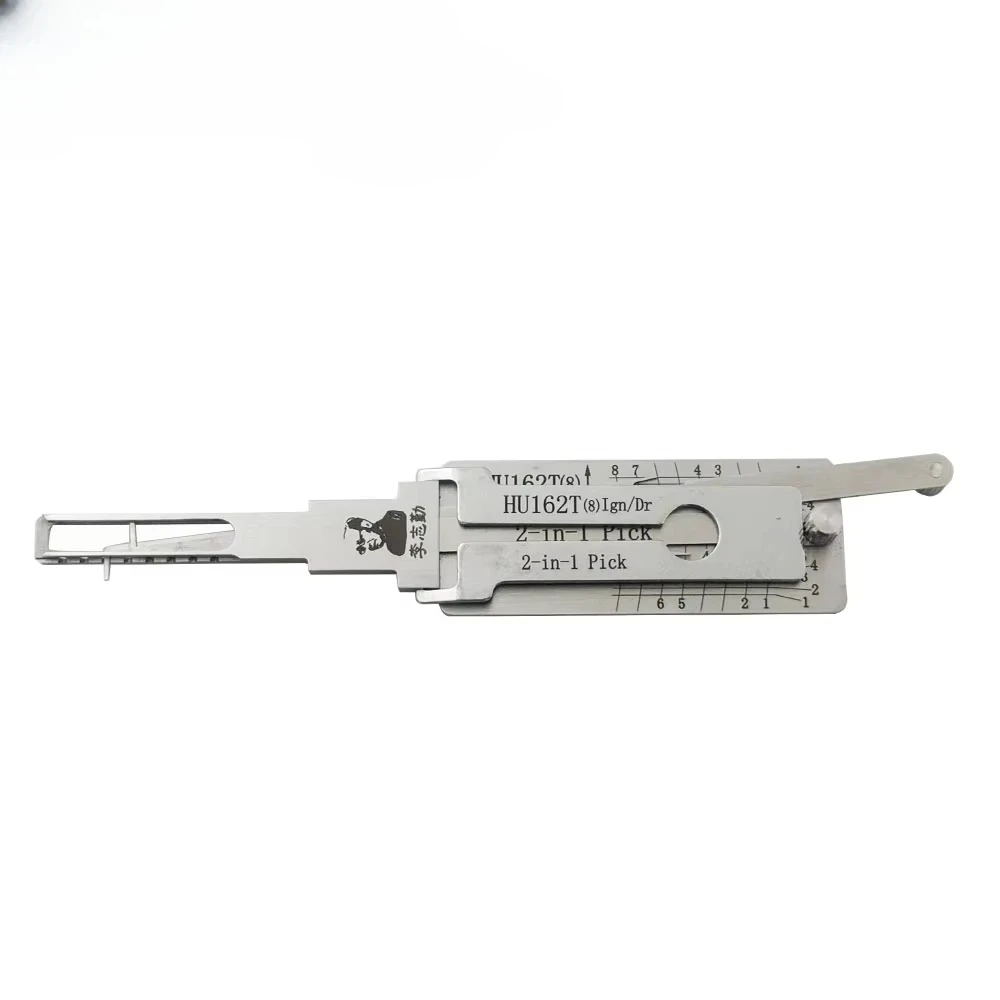 2-in-1 PICK Anti-Glare Locksmith Tool for Common Switches on Ignition Locks/Door Locks for Volkswagen. Golf, polo