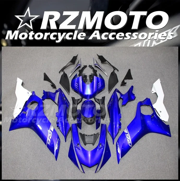 

4Gifts New ABS Motorcycle Fairings Kit Fit For YAMAHA YZF R6 2017 2018 2019 2020 2021 2022 2023 Bodywork Set Custom Blue White