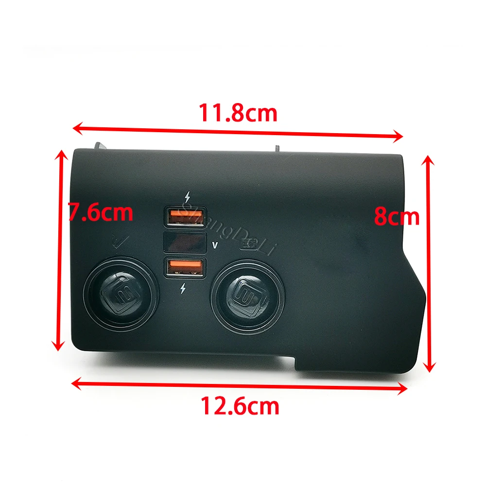 Car USB Charger Phone Charging Adapter Plug Cigarette Lighter Adapter Plug for Volkswagen Golf 6