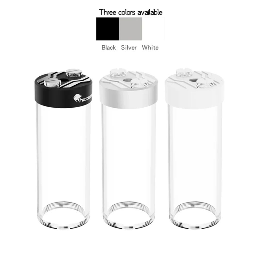 FREEZEMOD 60mm Water Tank Metal Acrylic Reservoir 66mm-316mm Integrat Pump Built-in Defoamer Liquid Cooling MOD PJ-D5SXC