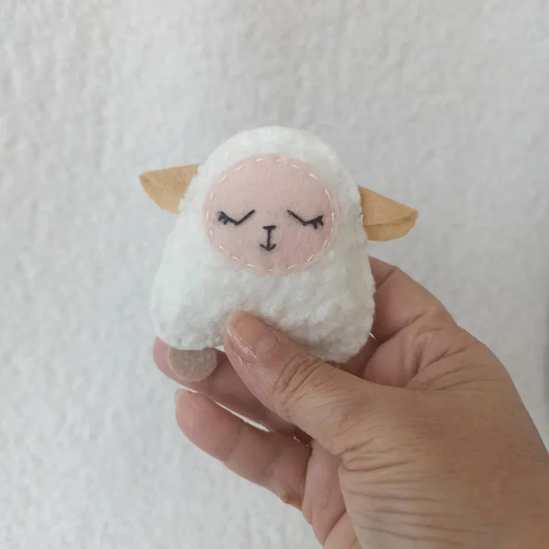 ️5pcs Newborn Photography Props Accessories Handmade Sleepy Sheep Studio Baby Photo Decoration Infant Shoot Accessory Fotografia