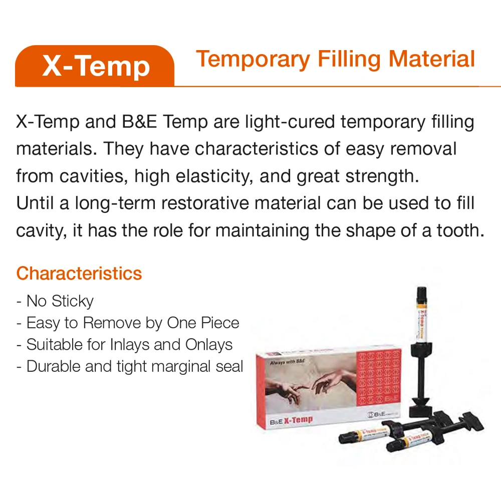 Dental Temporary Filling Material Resin Light Curing Temp Inlay Outlay Sealing Provisional Resin Temp It Dentistry Products