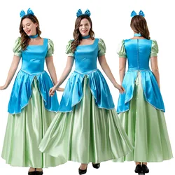 Adult Child Drizella Costume Princess Anastasia Girls Cosplay Evil Step Sister StepSisters Halloween Costume for Women
