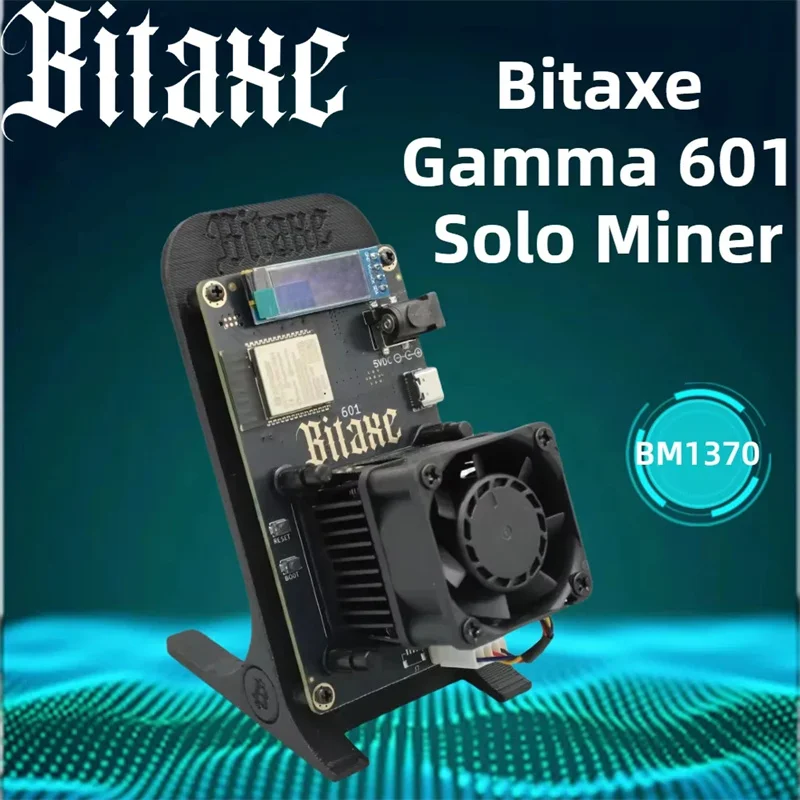 Bitaxe Gamma 601 Bitcoin Miner Baru, Bitaxe Miners 1.2T Asic Chip Dari Antminer S21 Pro BTC Miner Dengan Bracket Colokan EU