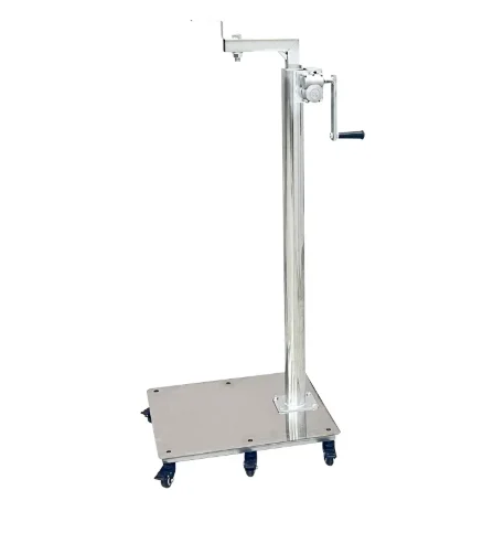 Increase the load-bearing solid doll figure three-dimensional bracket, lengthen the adjustable height mobile six-wheel lifting