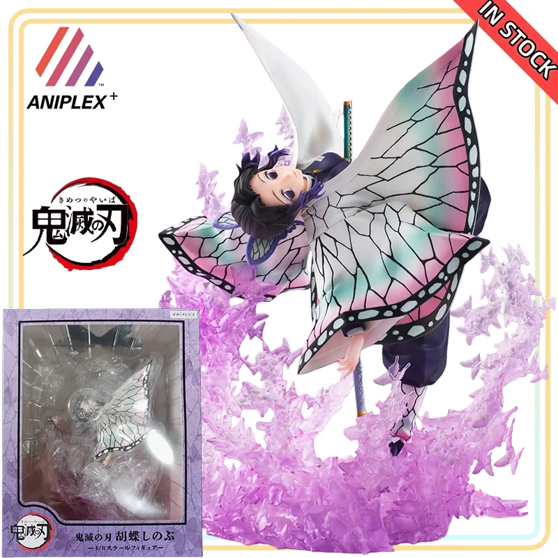 

【100%Authentic】IN STOCK ANIPLEX Original Kimetsu No Yaiba Kochou Shinobu 1/8 Model Decoration Anime Character Model Toys