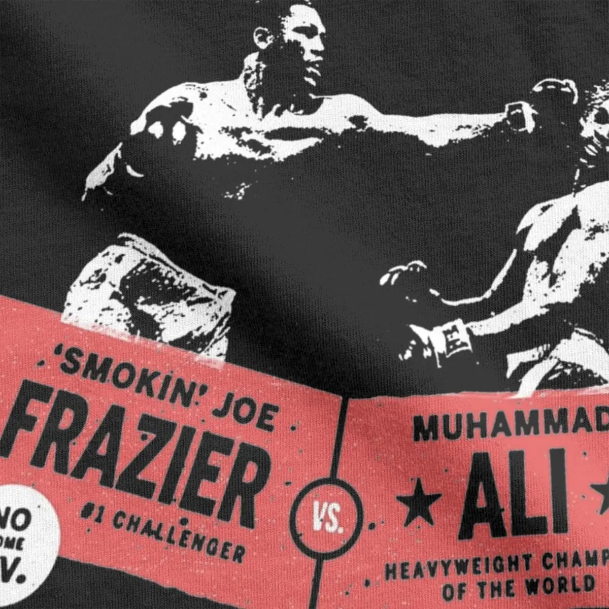 Funny Alis Vs Frazier Thrilla In Manila T-Shirts Men Women\'s 100% Cotton boxing Tees Shirt Summer Clothing