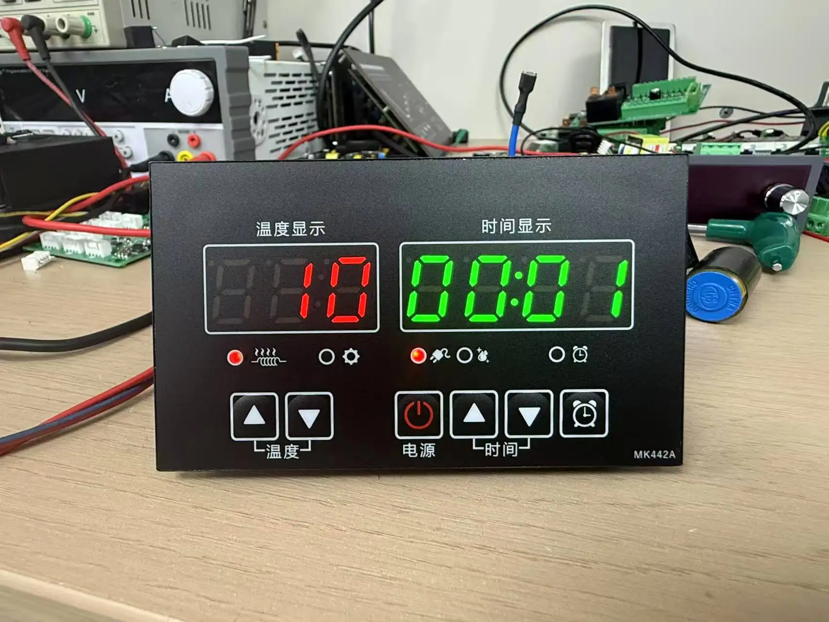 High Quality Commercial Warming Cabinet Thermostat Temperature Control Panel Plastic Housing / IP67 Rated 1C Accuracy