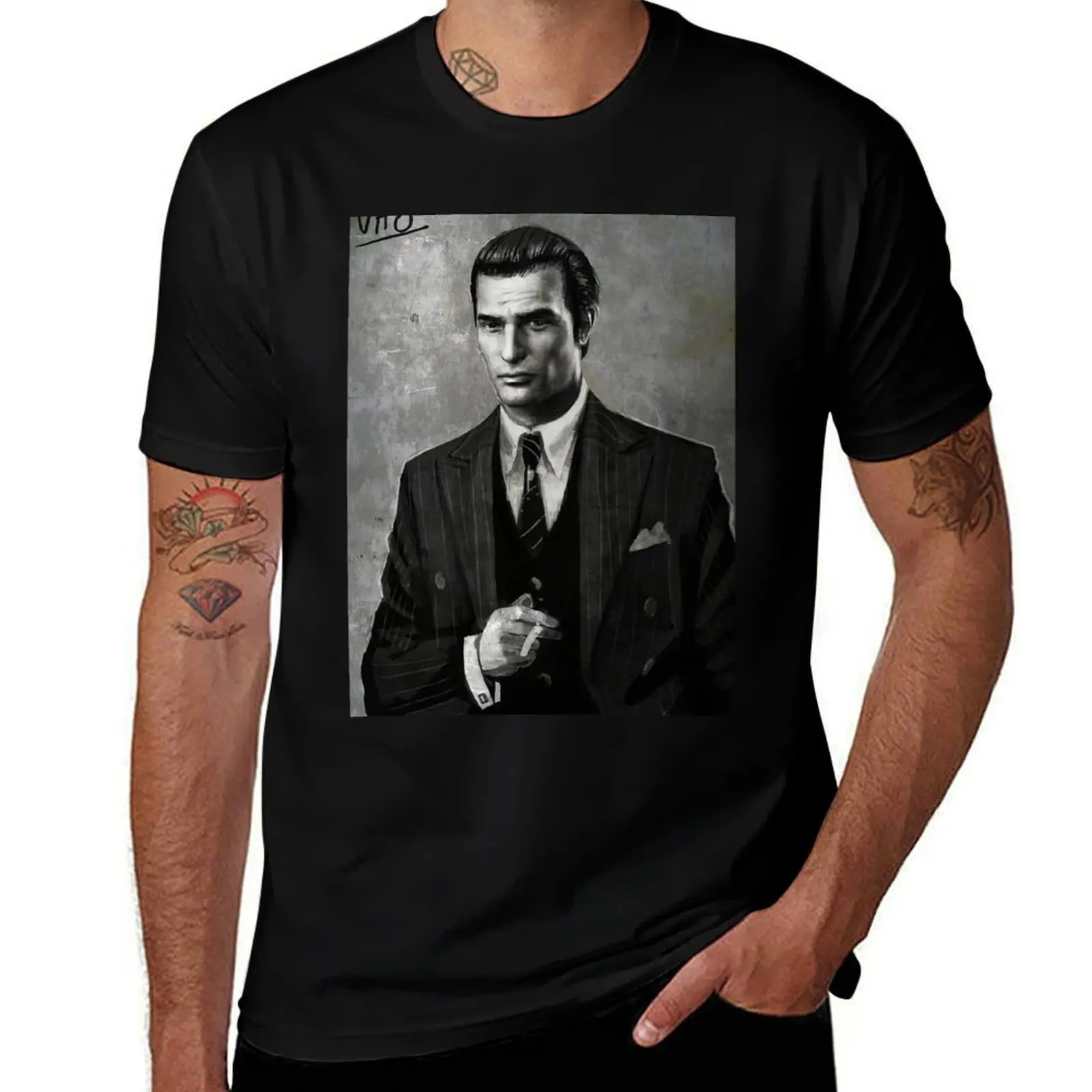 

Vito Scaletta Mafia 2 T-Shirt graphic t shirts for man man t shirt designer printed t shirts for man T-shirt