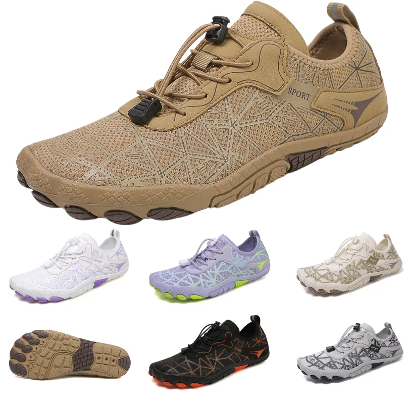 

Barefoot Shoes,Unisex Wading Shoes,Rubber Soles With Drainage Holes,Suitable For Outdoor Beach Games And Indoor Fitness 35-47