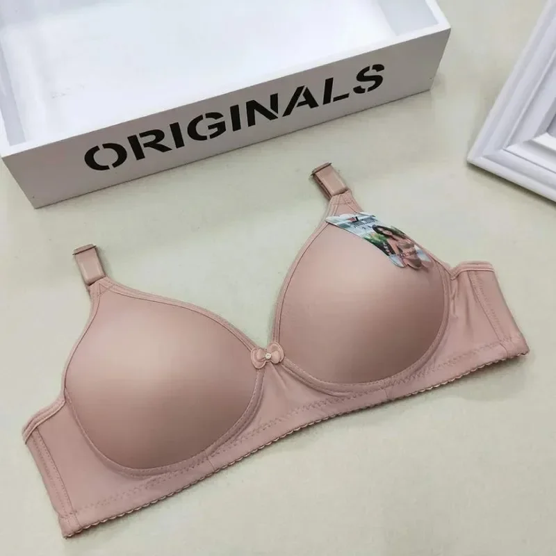 Women Thin Underwear Seamless Bra Sexy Push Up Bralette Underwear Wireless Female Mother Lingerie Size From 34/75 To 42/95