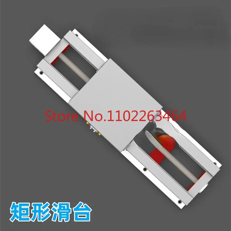 360 wide CNC sliding table slot carriage precision slider table ball screw high-precision rectangular carriage