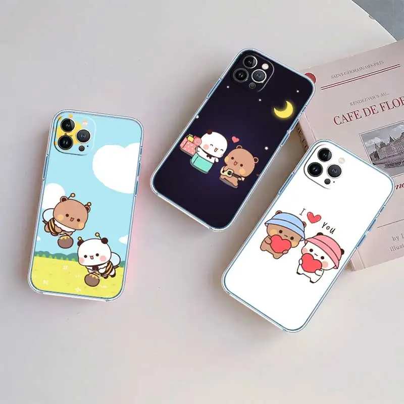 BUBU DUDU Transparent Phone Case for Motorola Moto Edge 20 30 40 50 S30 Fusion Ultra Pro Neo Lite + G200 G23 view 4
